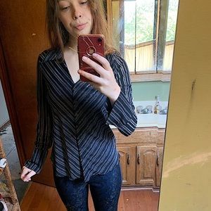 Fashion bug semi sheer dress shirt